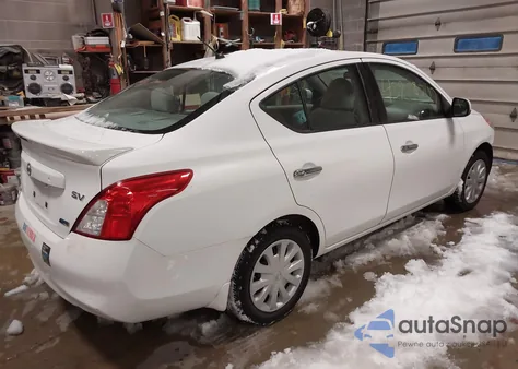 2014 Nissan Versa 1.6 Sv from USA, damaged, VIN 3N1CN7AP5EL825838